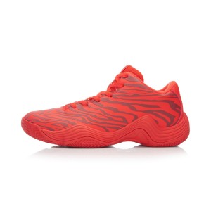 Li-Ning "Tiger Claw II" Mens On Court Basketball Shoes - Red