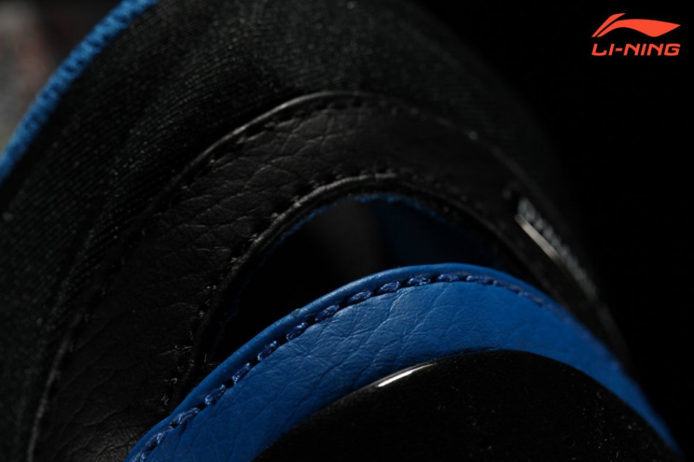 Li-Ning Swift 4 Basketball Shoes - Black/Dark Sky Blue/White
