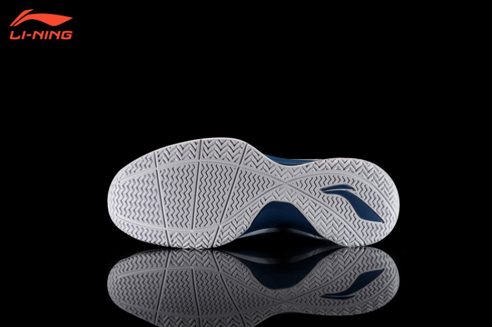Li-Ning Combat Basketball Shoes - Sky Blue/Deep Blue/White