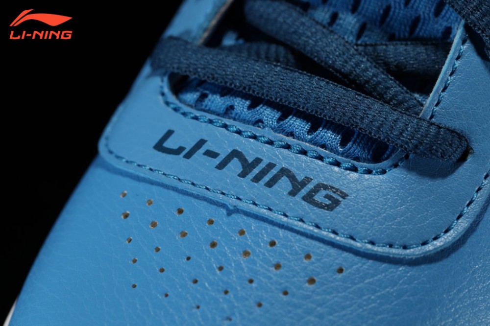 Li-Ning Combat Basketball Shoes - Sky Blue/Deep Blue/White