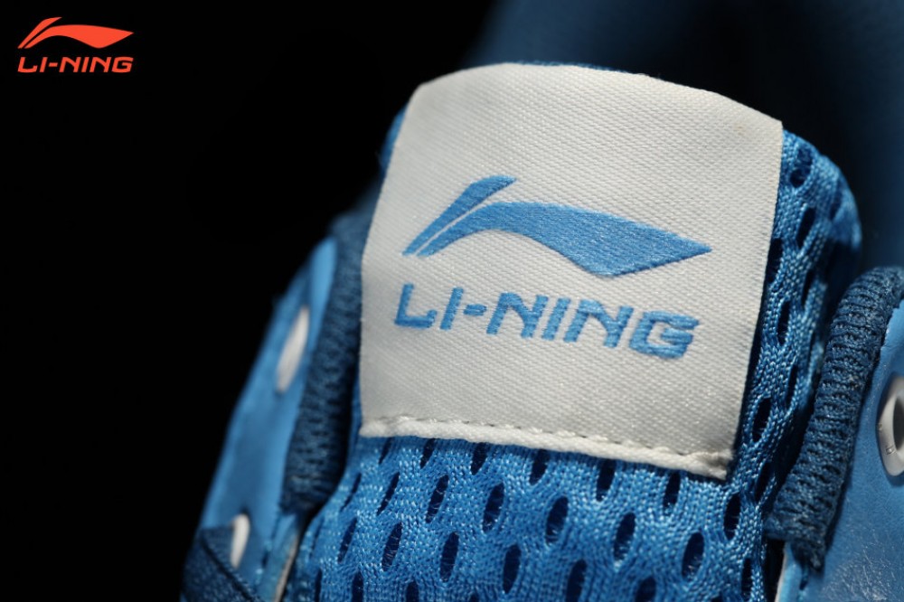 Li-Ning Combat Basketball Shoes - Sky Blue/Deep Blue/White