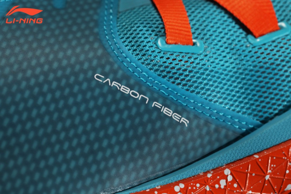 Li-Ning Wade All in Team 3 "Mandarin Duck"-Sky Blue/Orange