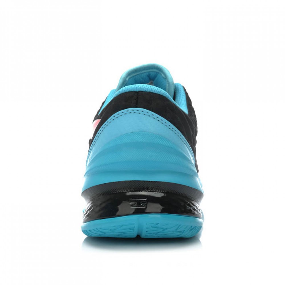 Li-Ning Shadow Walker Low Mens Professional Basketball Shoes - Black/Red/Blue