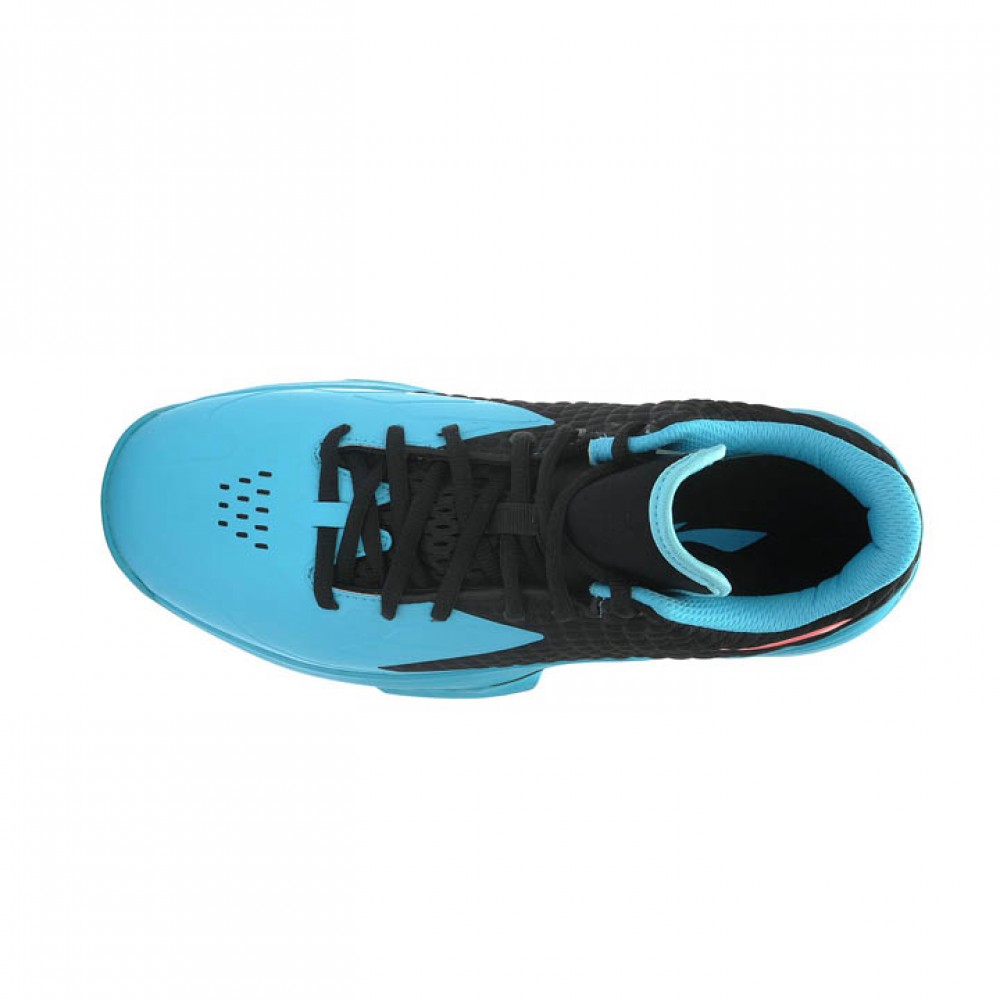 Li-Ning Shadow Walker Low Mens Professional Basketball Shoes - Black/Red/Blue