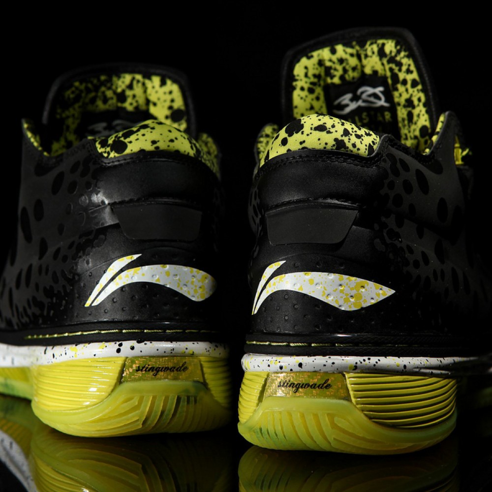 Li-Ning Way of Wade 2 2014 NBA Black All Star 3M Sting Ray