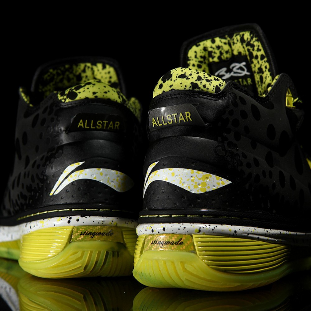 Li-Ning Way of Wade 2 2014 NBA Black All Star 3M Sting Ray