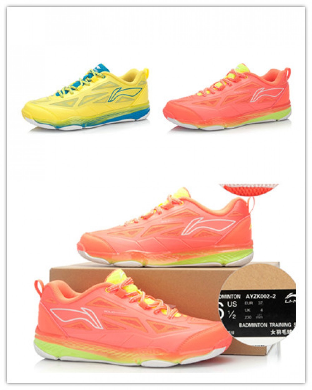 Li-Ning Cloud WMNS Badminton Shoes