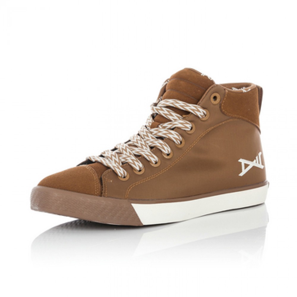 Li Ning WoW Wade Legend 84 Lifestylel Basketball Sneakers - Copper Brown /White 