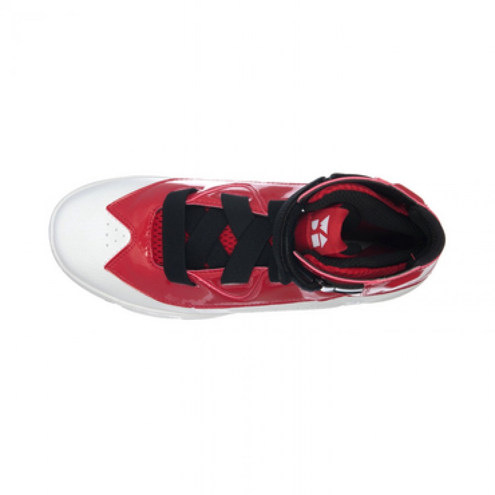 Li Ning Wade Gentleman Assassin Mid Lifestyle Basketball Sneakers - White/Red/Black 