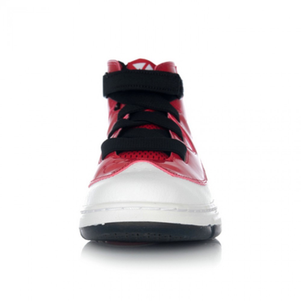 Li Ning Wade Gentleman Assassin Mid Lifestyle Basketball Sneakers - White/Red/Black 
