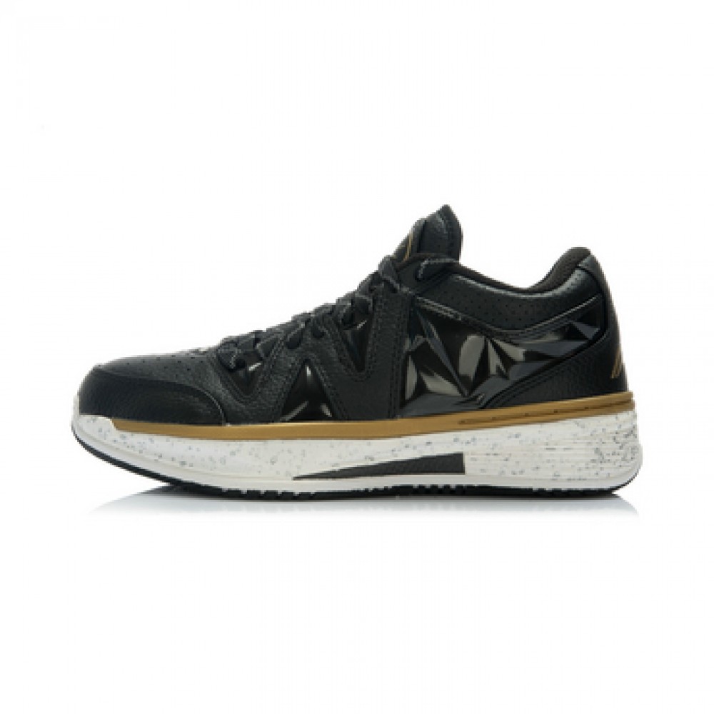 Li-Ning Way of Wade 2 Low "Black Gold" Professional Basketball Shoes