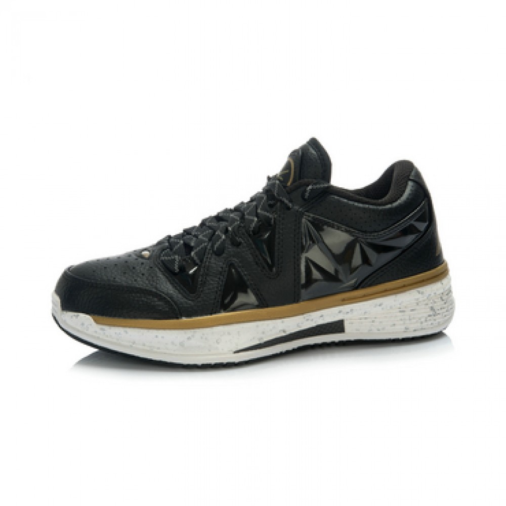 Li-Ning Way of Wade 2 Low "Black Gold" Professional Basketball Shoes