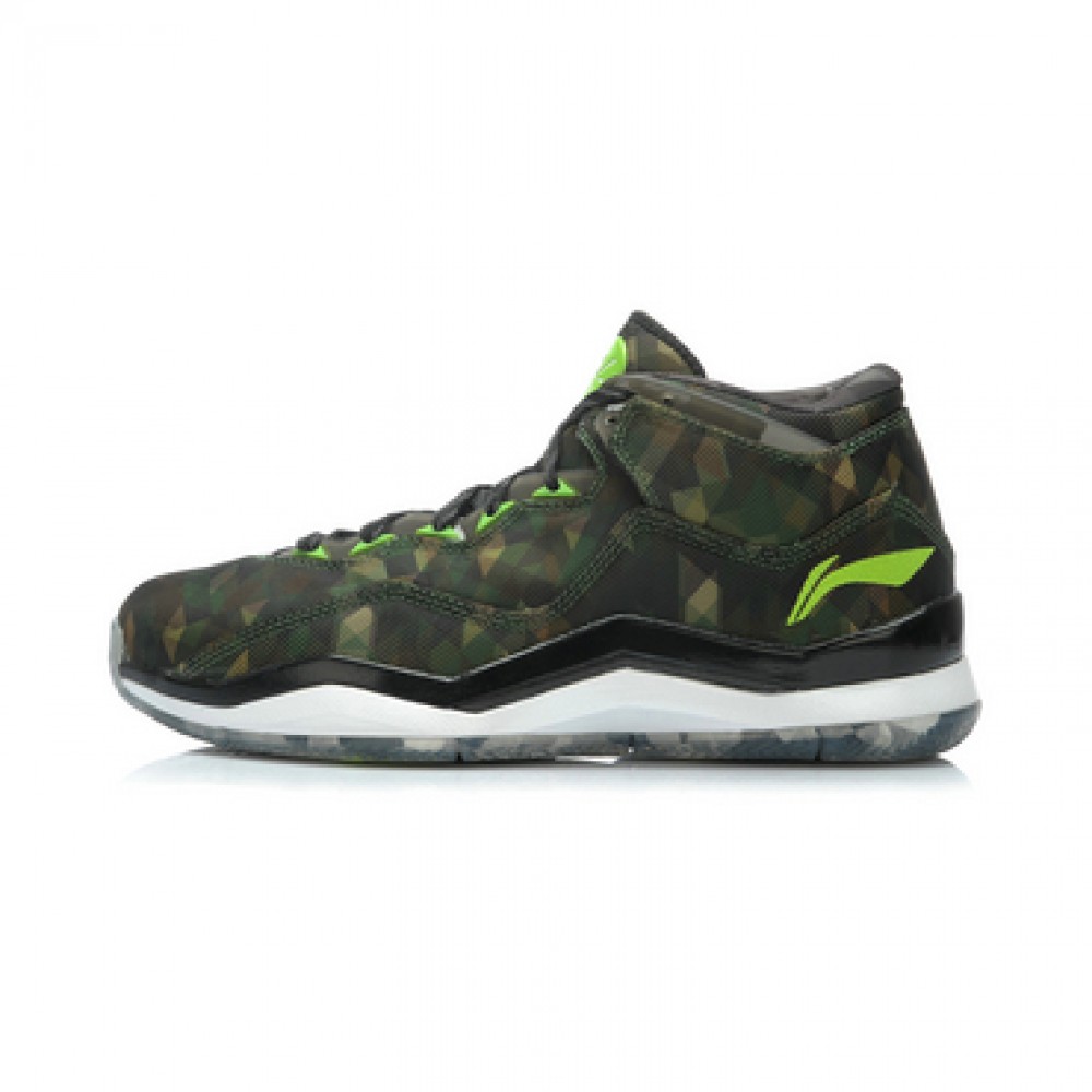 Li Ning WoW 3.0 Way of Wade 3 Jungle-White/Black/Green 