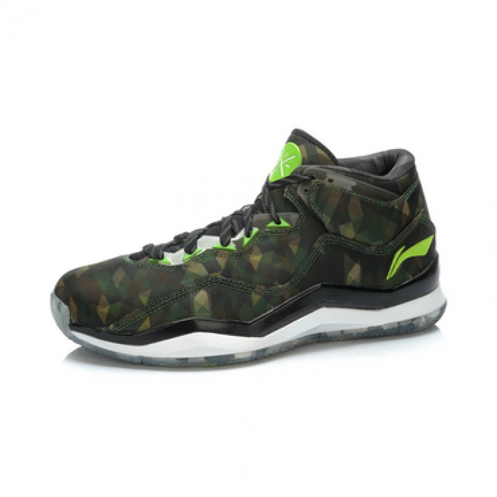 Li Ning WoW 3.0 Way of Wade 3 Jungle-White/Black/Green 