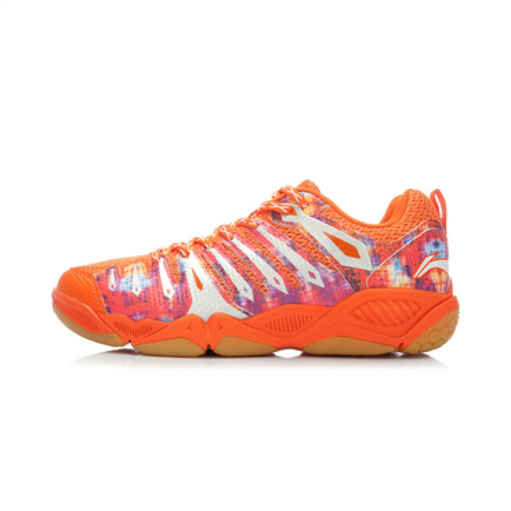 Li-Ning Mens Lin Dan Hero-II TD Badminton Shoes Camo Edition