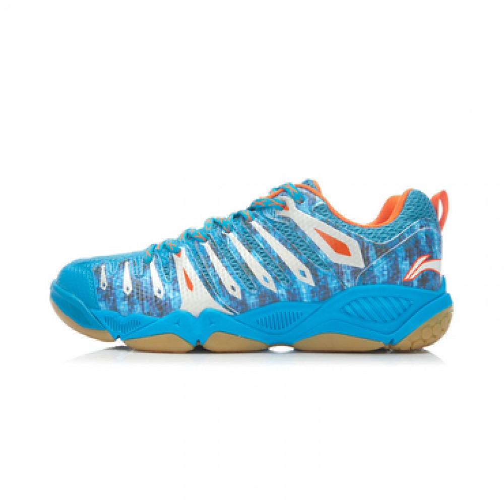 Li-Ning Mens Lin Dan Hero-II TD Badminton Shoes Camo Edition