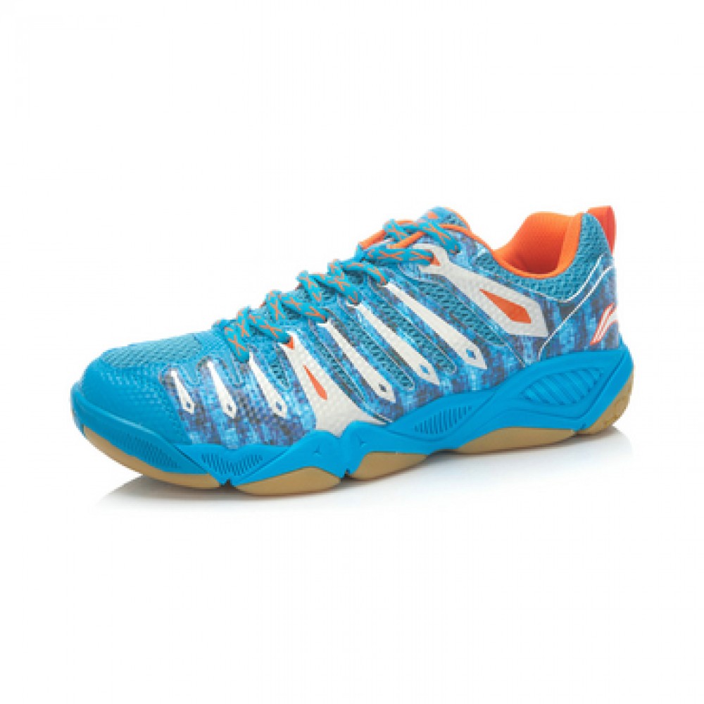 Li-Ning Mens Lin Dan Hero-II TD Badminton Shoes Camo Edition