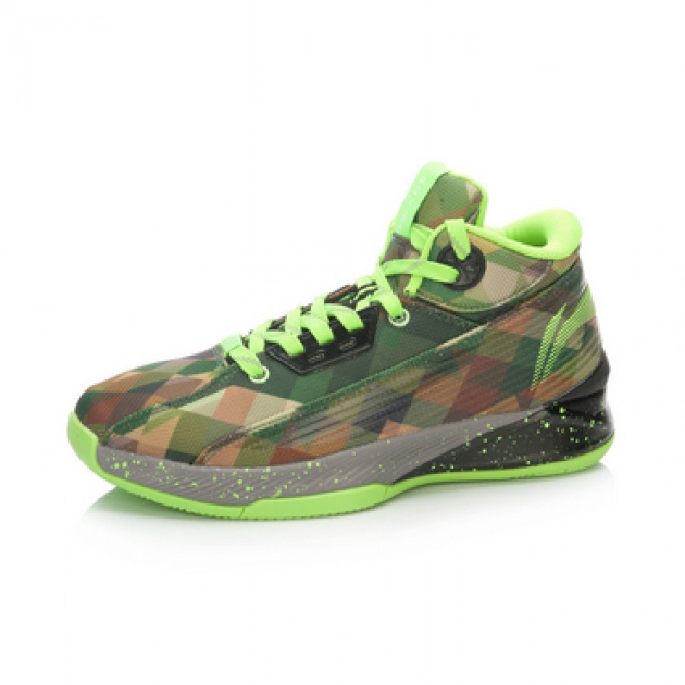 Li Ning WoW 3.0 All In Team 2 - Black/Fluorescent Light Green 