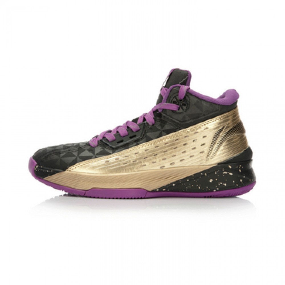 Li Ning WoW 3.0 All In Team 2 - Black/Purple/Gold 