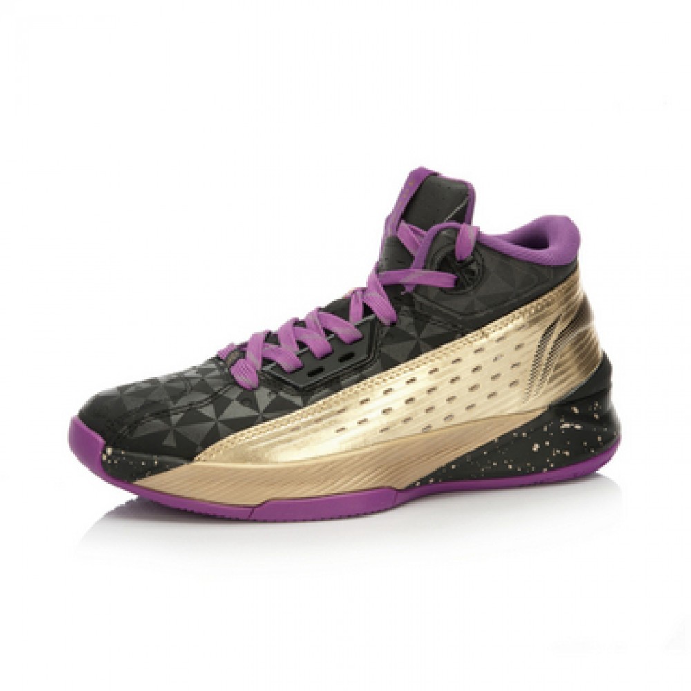 Li Ning WoW 3.0 All In Team 2 - Black/Purple/Gold 
