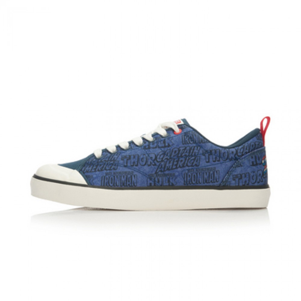 Captain America x Li-Ning Mens Canvas Skateboarding Shoes