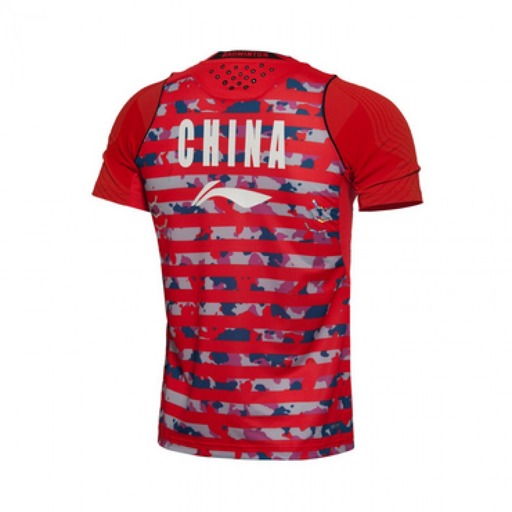 Li-Ning 2015 China Badminton Team Championships Mens Shirts