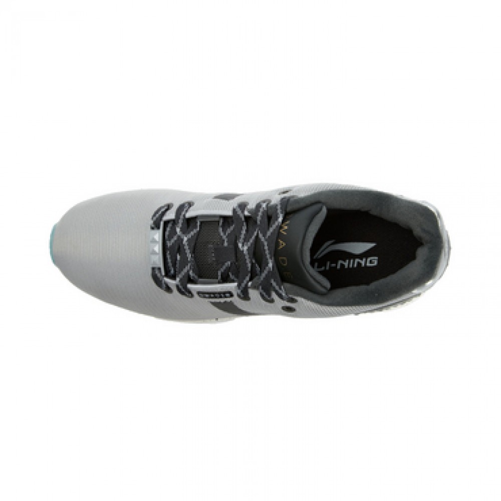Li-Ning WoW 4 Wade 92 Lifestyle Shoes - Grey/Black 