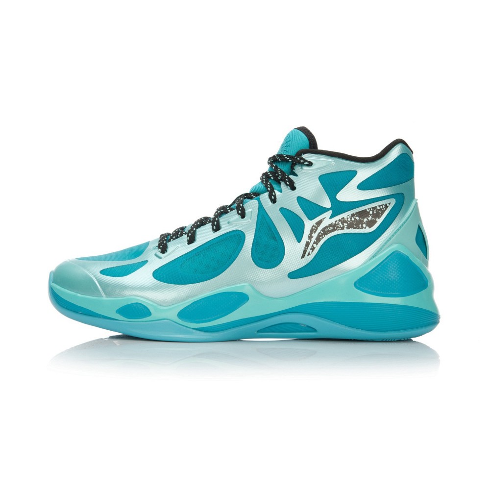 Li-Ning BB Lite Sonic 4 2016 CBA Professional Basketball Shoes - Butterfly Blue/Water Blue