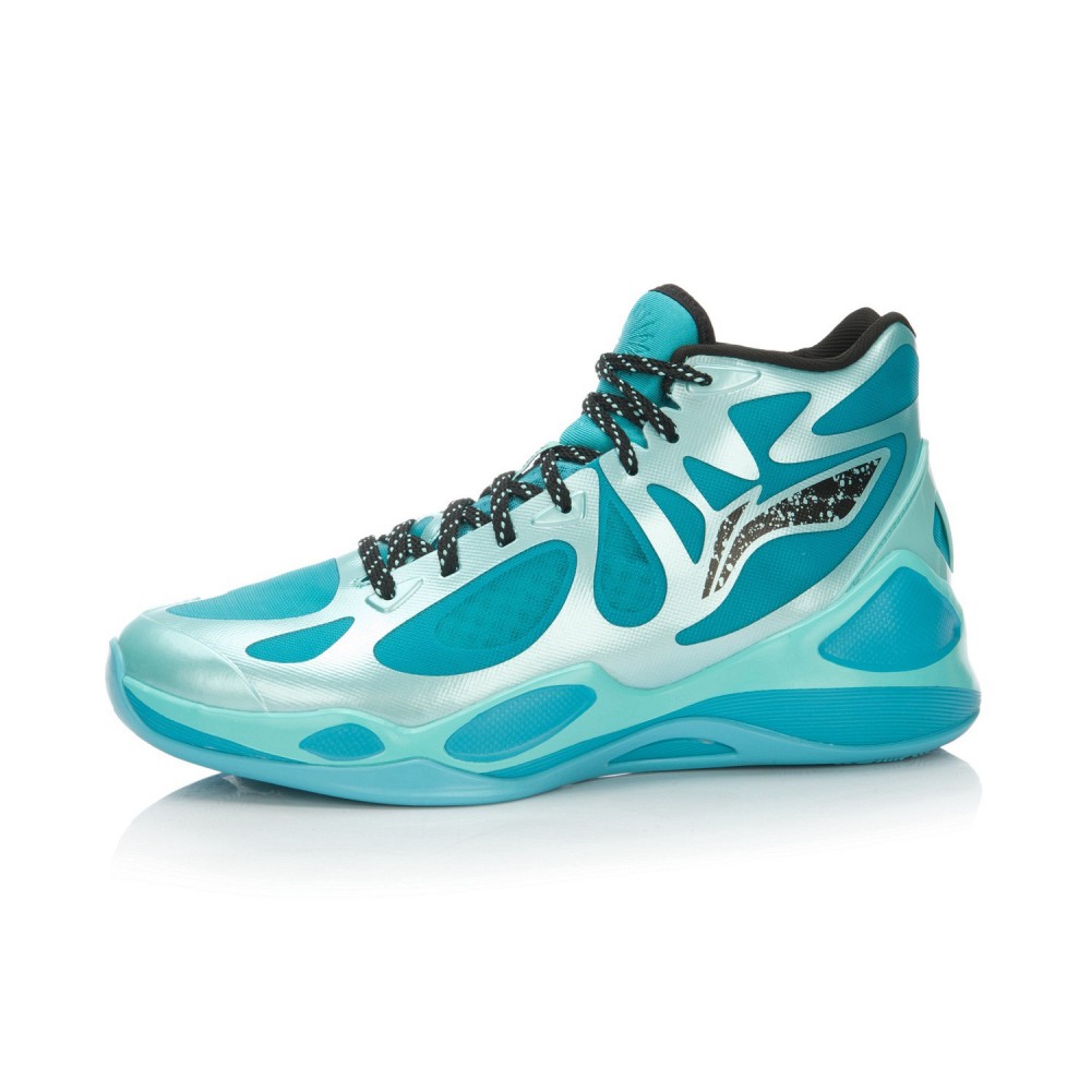Li-Ning BB Lite Sonic 4 2016 CBA Professional Basketball Shoes - Butterfly Blue/Water Blue
