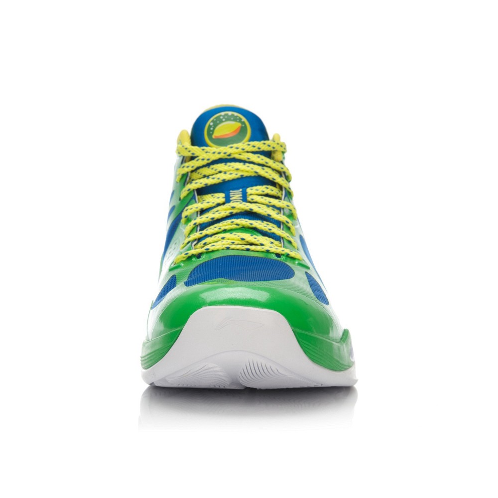 Li-Ning BB Lite Sonic 4 2016 CBA Professional Basketball Shoes - Grass Green/Crystal Blue