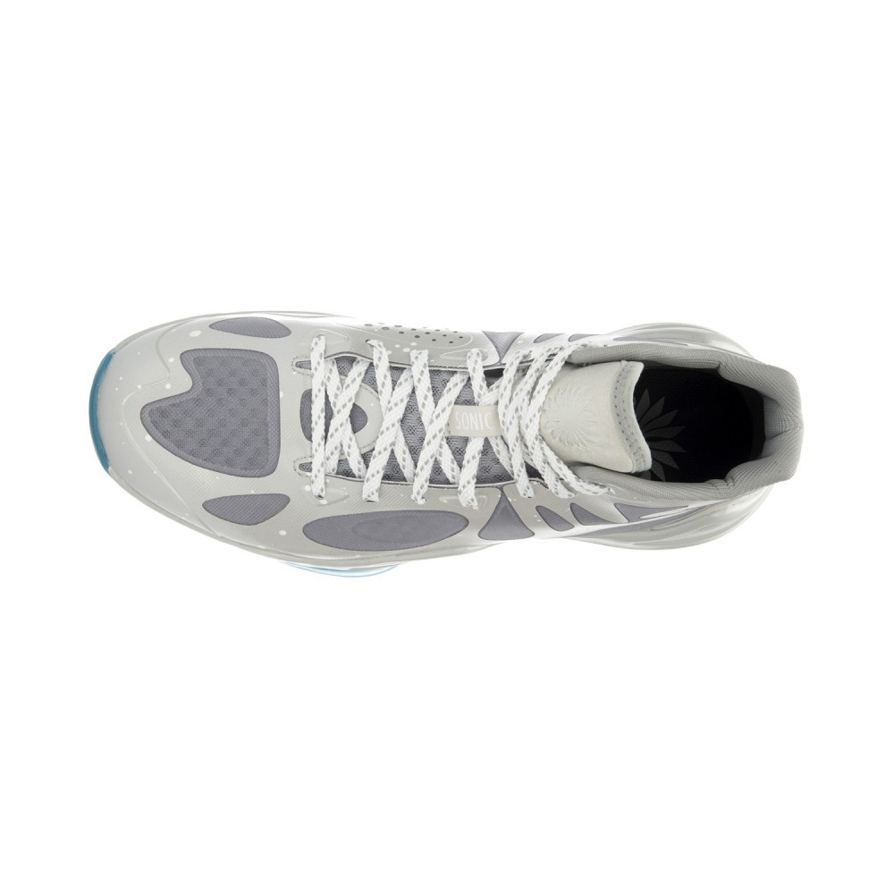 Li-Ning BB Lite Sonic 4 2016 CBA Professional Basketball Shoes - Microcrystalline Grey/Snow Gray