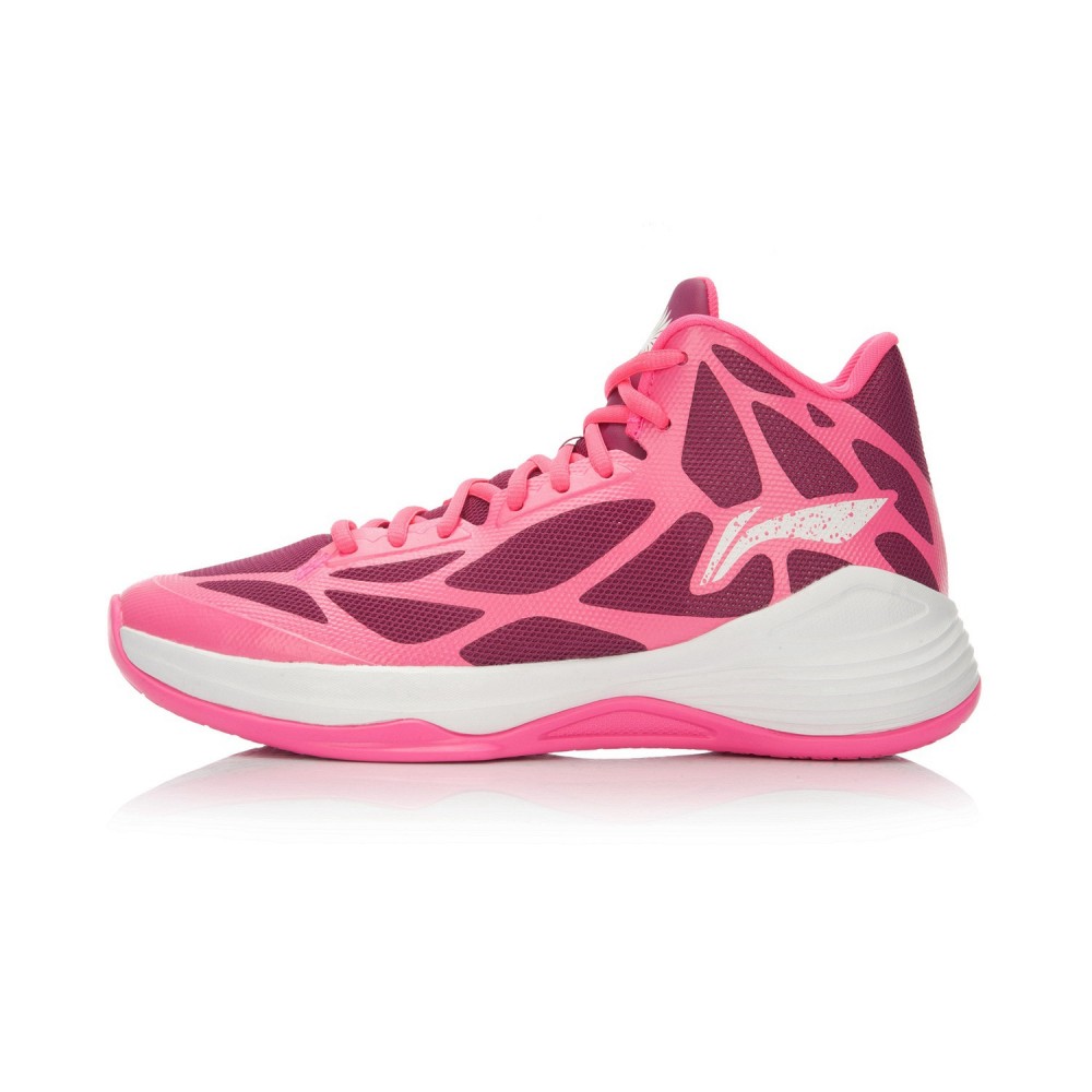 Li-Ning BB Lite Sonic 4 TD Basketball Shoes - Pink/Purple/White