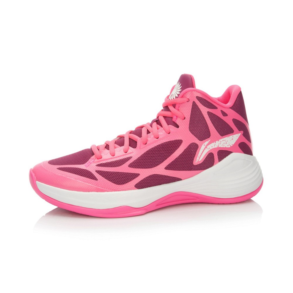 Li-Ning BB Lite Sonic 4 TD Basketball Shoes - Pink/Purple/White