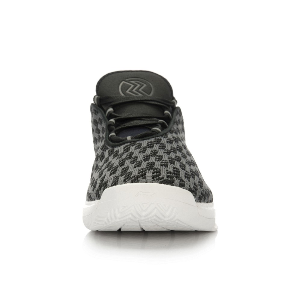 Li-Ning "Speed" Mens 2016 Summer Basketball  Culture Shoes - New Black/White