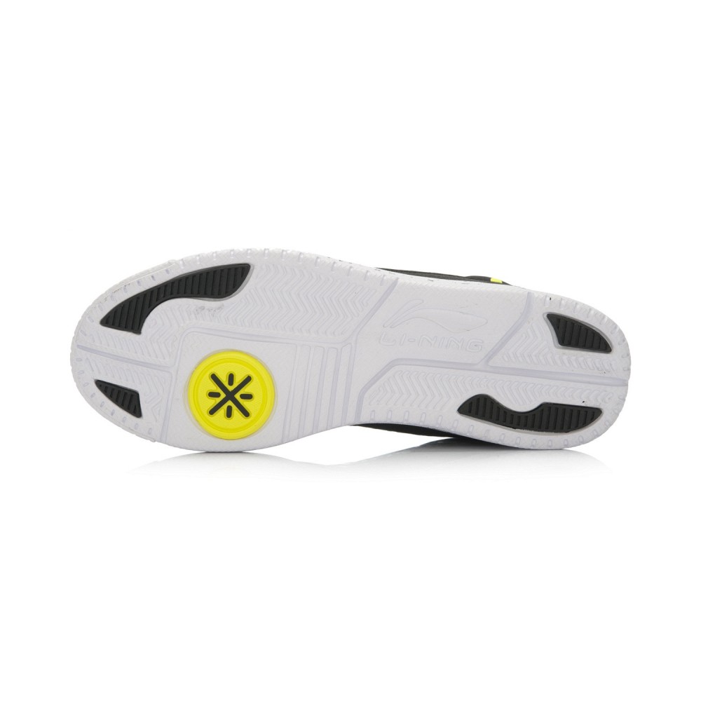Li-Ning 2016 Wade Mid-Cut Basketball Culture Shoes - Black/Yellow