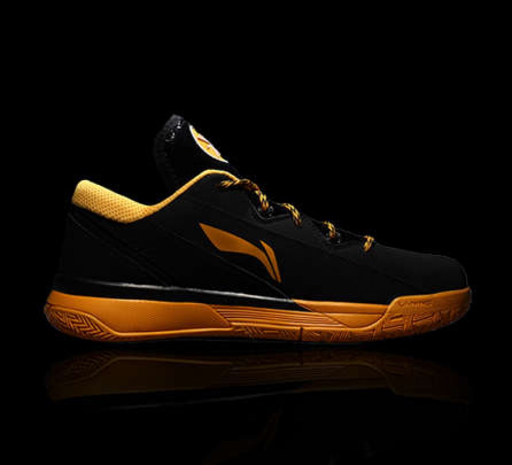 Li-Ning Way of Wade 2 All City Low Basketball Shoes - Black/Orange/White 