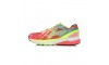 Li-Ning Women's High-Tech Damping Stability Running Shoes-Bright Fluorescent Red/Bright Fluorescent Green/White 