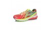 Li-Ning Women's High-Tech Damping Stability Running Shoes-Bright Fluorescent Red/Bright Fluorescent Green/White 