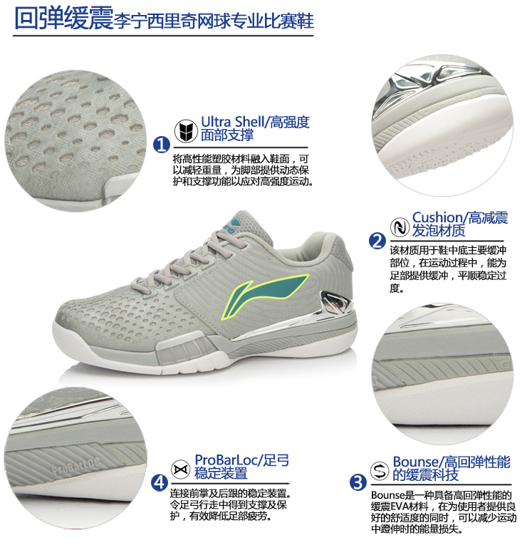 Li-Ning Marin Cilic 2015 Fall Professional Signature Badminton Shoes